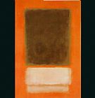 Mark Rothko Famous Paintings - Old Gold over White